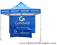 10 x 10 Pop Up Tent - Goodwill